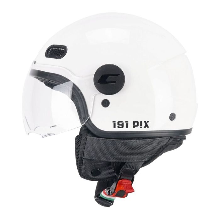 Casco Cgm 191a Pix Mono Visiera Sagomata Bianco