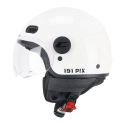 Casco Cgm 191a Pix Mono Visiera Sagomata Bianco