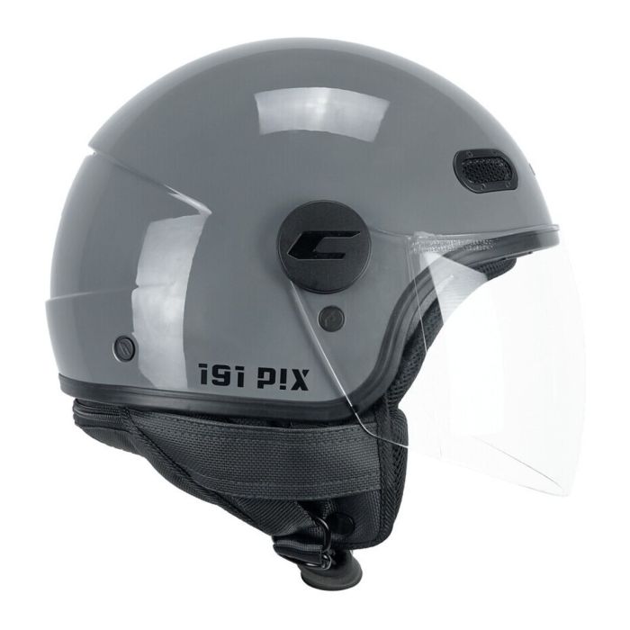 Casco Cgm 191a Pix Mono Visiera Lunga Grigio