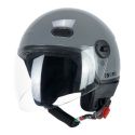 Casco Cgm 191a Pix Mono Visiera Lunga Grigio