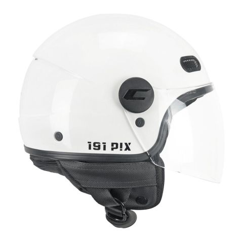 Casco Cgm 191a Pix Mono Visiera Lunga Bianco