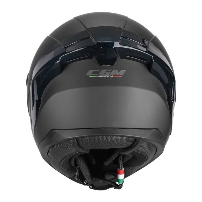 Casco Integrale Cgm 330a Riot Mono Nero Opaco