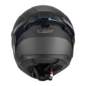Casco Integrale Cgm 330a Riot Mono Nero Opaco