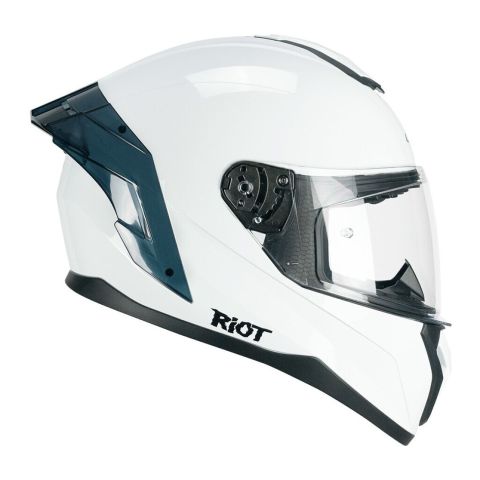 Casco Integrale Cgm 330a Riot Mono Bianco