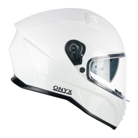 Casco Integrale Cgm 333a Onyx Mono Bianco