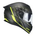 Casco Integrale Cgm 361g Avent Pro Sport Carbon Giallo Fluo O