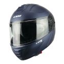 Casco Modulare Cgm 569a C-max Mono Blu Satinato