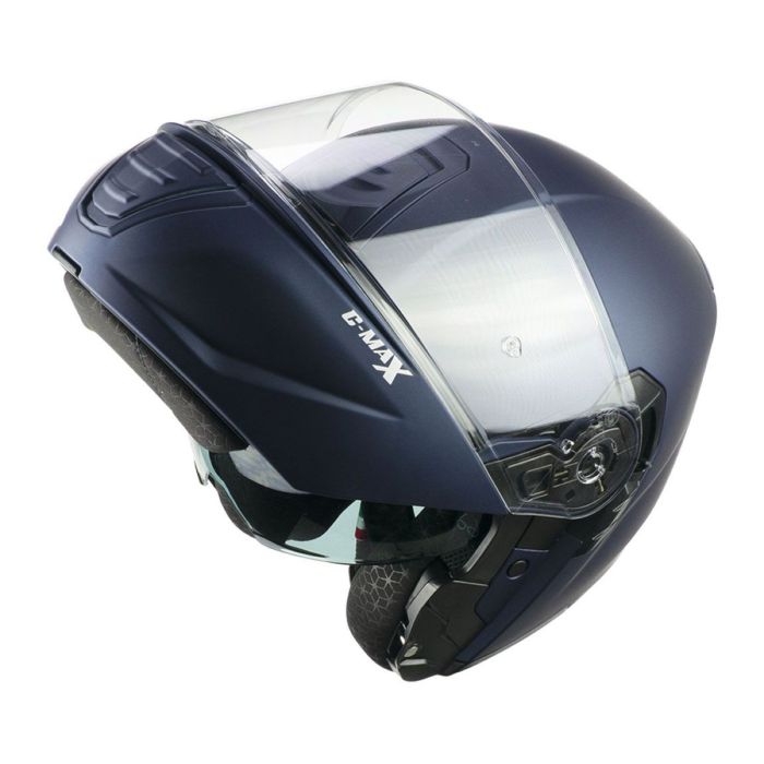 Casco Modulare Cgm 569a C-max Mono Blu Satinato