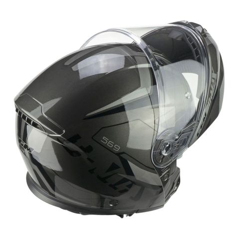 Casco Modulare Cgm 569g C-max City Grafite Nero