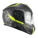 Casco Modulare Cgm 569g C-max City Nero Giallo Fluo Opa