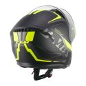 Casco Modulare Cgm 569g C-max City Nero Giallo Fluo Opa