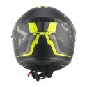 Casco Modulare Cgm 569g C-max City Nero Giallo Fluo Opa