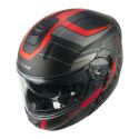 Casco Modulare Cgm 569g C-max City Nero Rosso Opaco