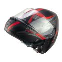 Casco Modulare Cgm 569g C-max City Nero Rosso Opaco