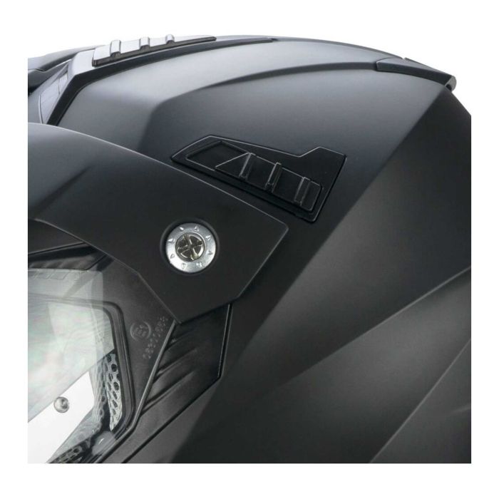 Casco Integrale Cgm 666a Twin Mono Nero Opaco