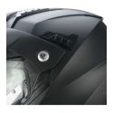Casco Integrale Cgm 666a Twin Mono Nero Opaco
