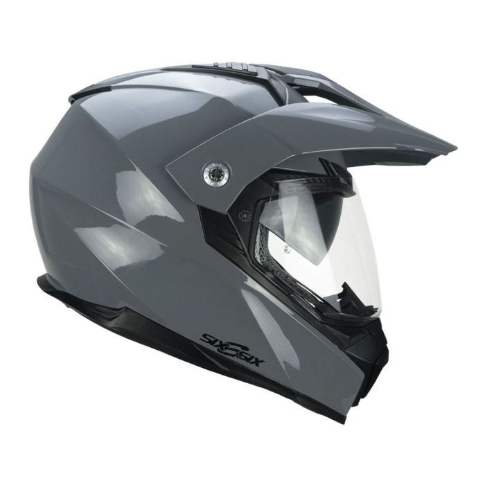 Casco Integrale Cgm 666a Twin Mono Grigio