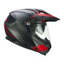 Casco Integrale Cgm 666g Twin Ranger Nero Rosso Opaco