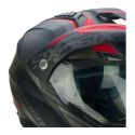 Casco Integrale Cgm 666g Twin Ranger Nero Rosso Opaco