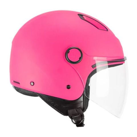 Casco Ska-p 1lha Luke Mono Rosa Fluo Opaco