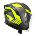 Casco Ska-p 1mhg Jedi Sport Nero Giallo Fluo Opa