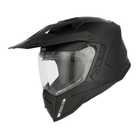 Casco Enduro Acerbis Assault Mono Nero Opaco