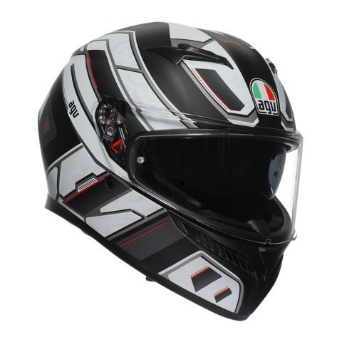Casco Agv K3 E2206 Rivia Matt Black/white
