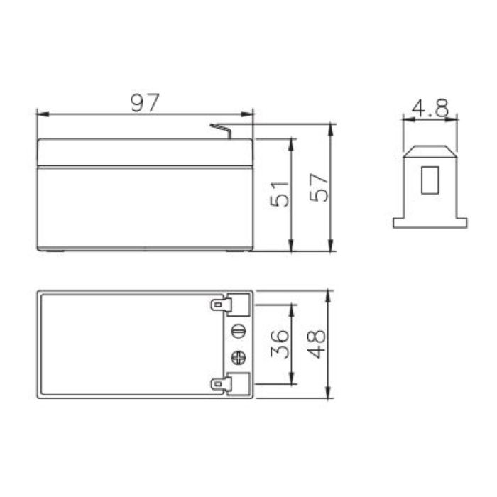 Batteria Al Piombo Fiamm Fg20121a 12v 1,2 Ah