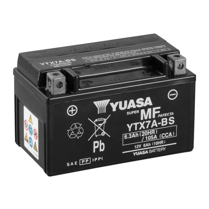 Batteria Yuasa Ytx7a-bs - Pronta All'uso