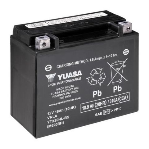 Batteria Yuasa Ytx20hl-bs 12v. - Pronta All'uso