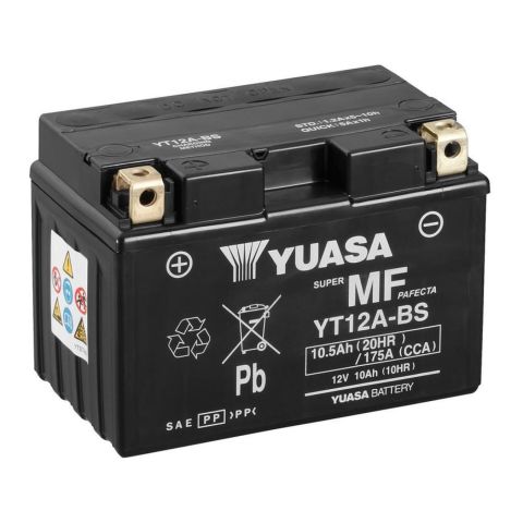 Batteria Yuasa Yt12a-bs - Pronta All'uso