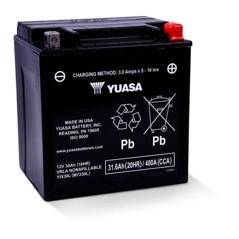 Batteria Yuasa Yix30l-bs 12v. / 30ah. - Pronta All'uso