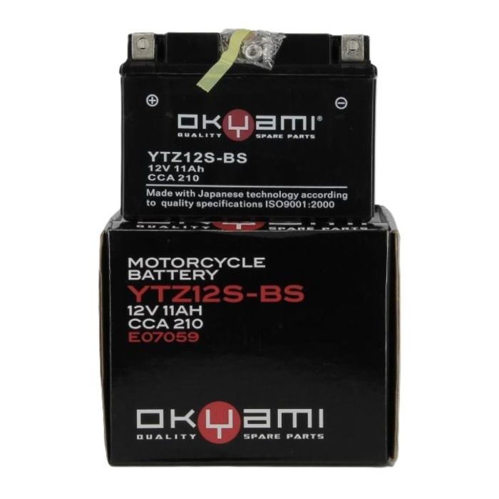 Batteria Okyami Ytz12s-bs - Pronta All'uso