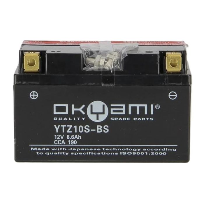 Batteria Okyami Ytz10s-bs - Pronta All'uso