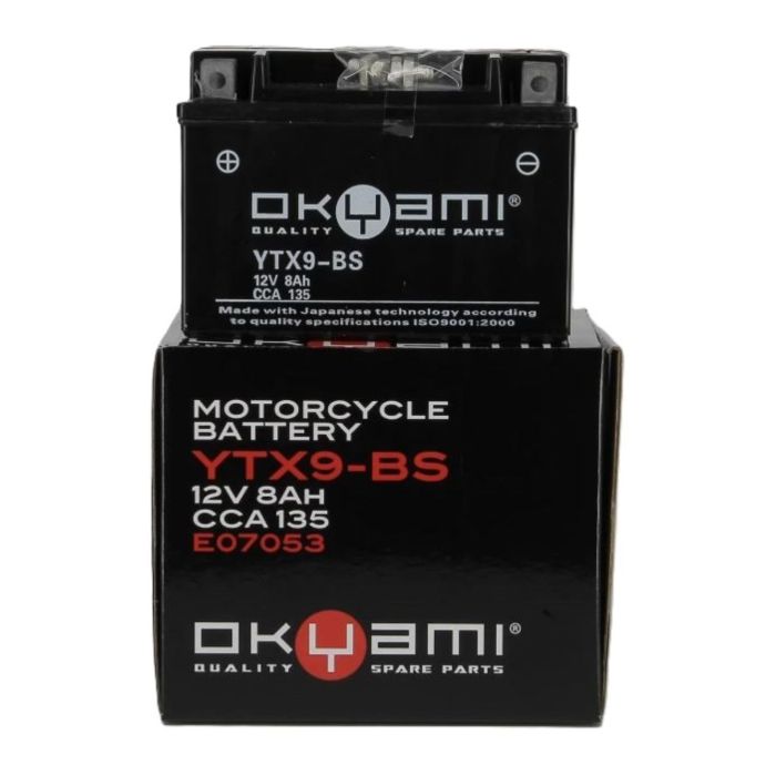 Batteria Okyami Ytx9-bs - Pronta All'uso