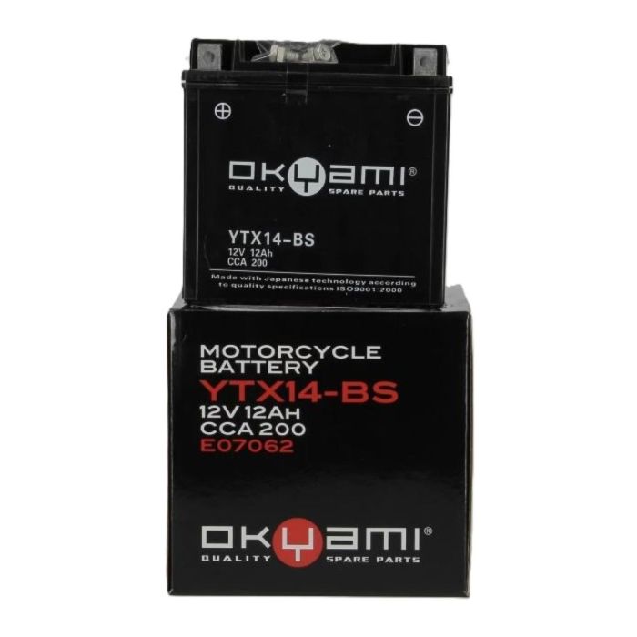 Batteria Okyami Otx14-bs - Pronta All'uso