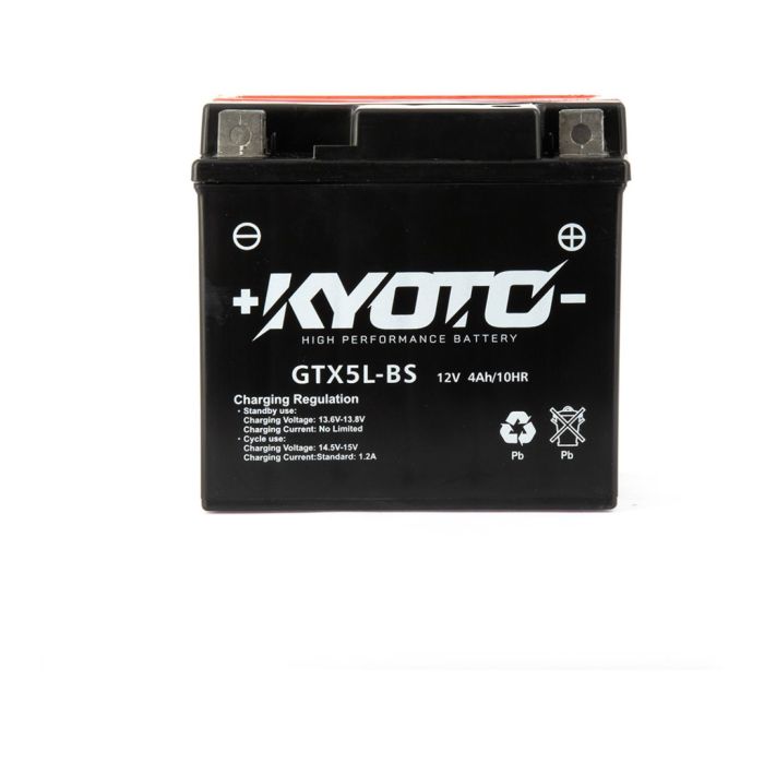 Batteria Moto Kyoto Ytx5l-bs - Pronta All'uso