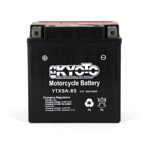 Batteria Moto Kyoto Ytx9a-bs - Pronta All'uso