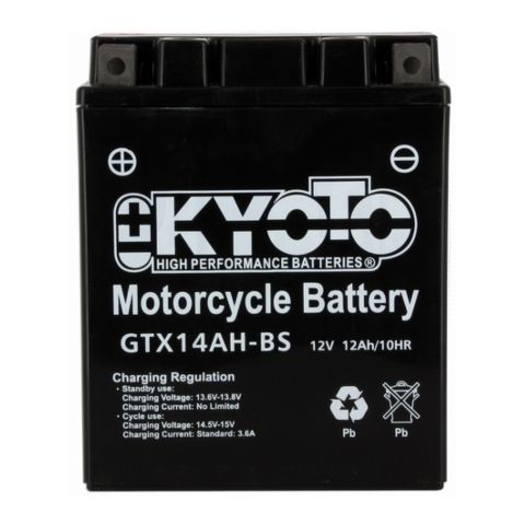 Batteria Moto Kyoto Ytx14ah-bs - Pronta All'uso