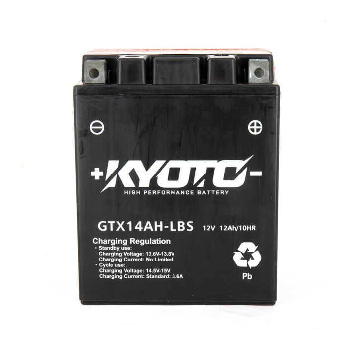 Batteria Moto Kyoto Ytx14ah-lbs - Pronta All'uso