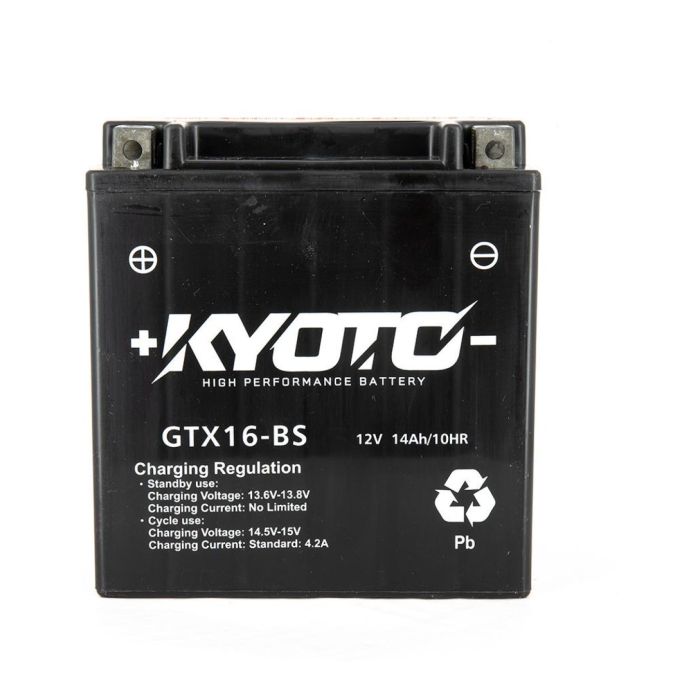Batteria Moto Kyoto Ytx16-bs - Pronta All'uso