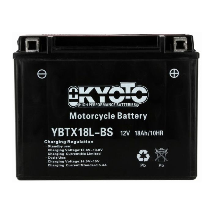 Batteria Moto Kyoto Ytx18l-bs - Pronta All'uso