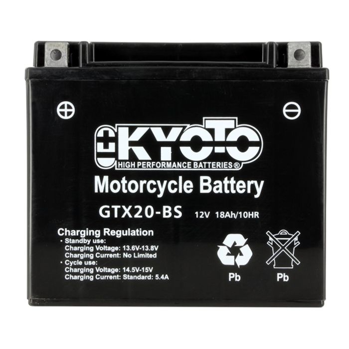 Batteria Moto Kyoto Ytx20-bs - Pronta All'uso
