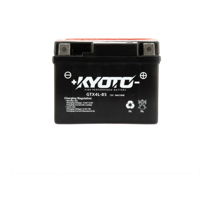 Batteria Moto Kyoto Ytx4l-bs - Pronta All'uso