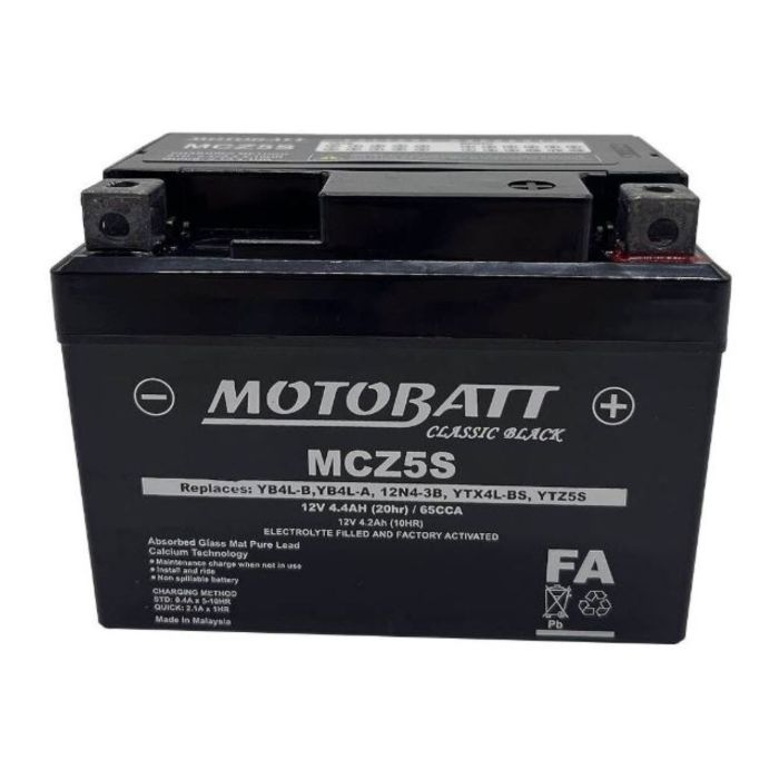 Batteria Motobatt Mtz5s Gel Precaricata Sigillata