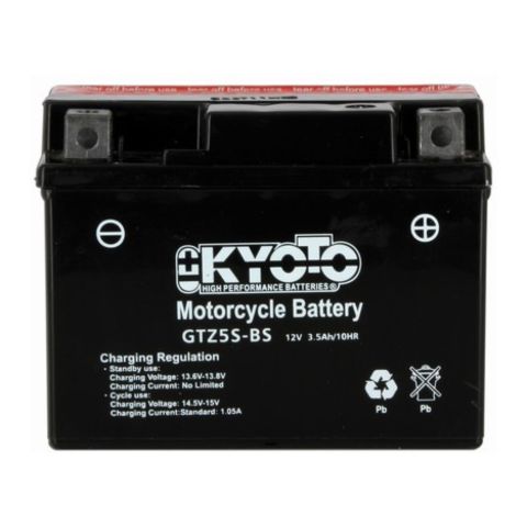 Batteria Moto Kyoto Ytz5s-bs Agm - Pronta All'uso