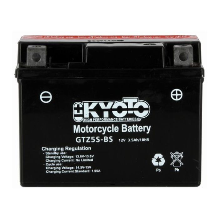 Batteria Moto Kyoto Ytz5s-bs Agm - Pronta All'uso