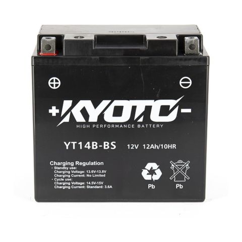 Batteria Moto Kyoto Yt14b-bs Sla Agm - Pronta All'uso