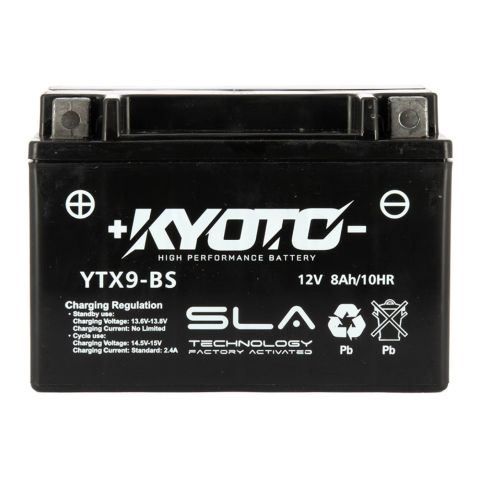 Batteria Moto Kyoto Ytx9-bs Sla Agm - Pronta All'uso