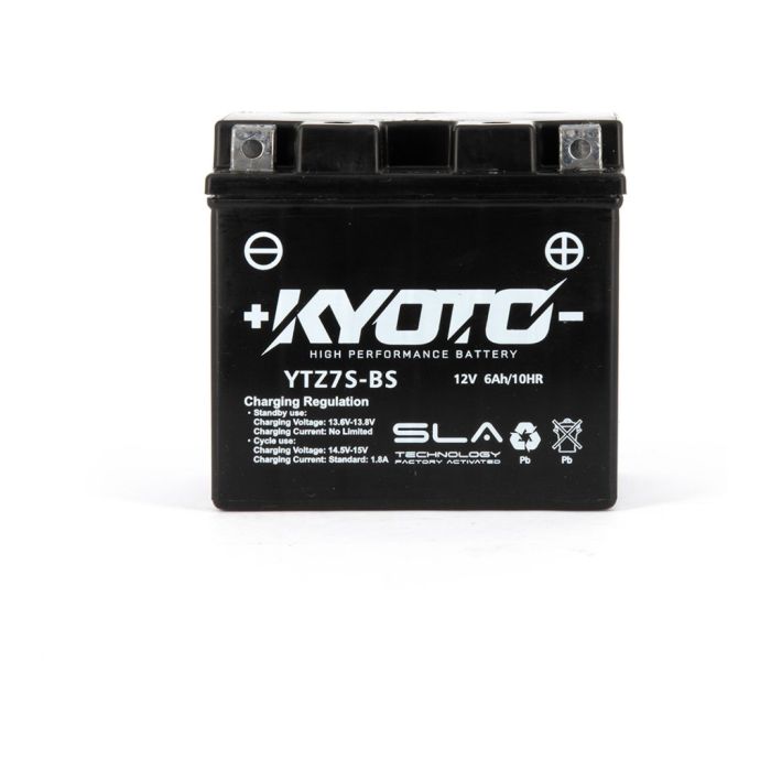 Batteria Moto Kyoto Ytz7s-bs Sla Agm - Pronta All'uso